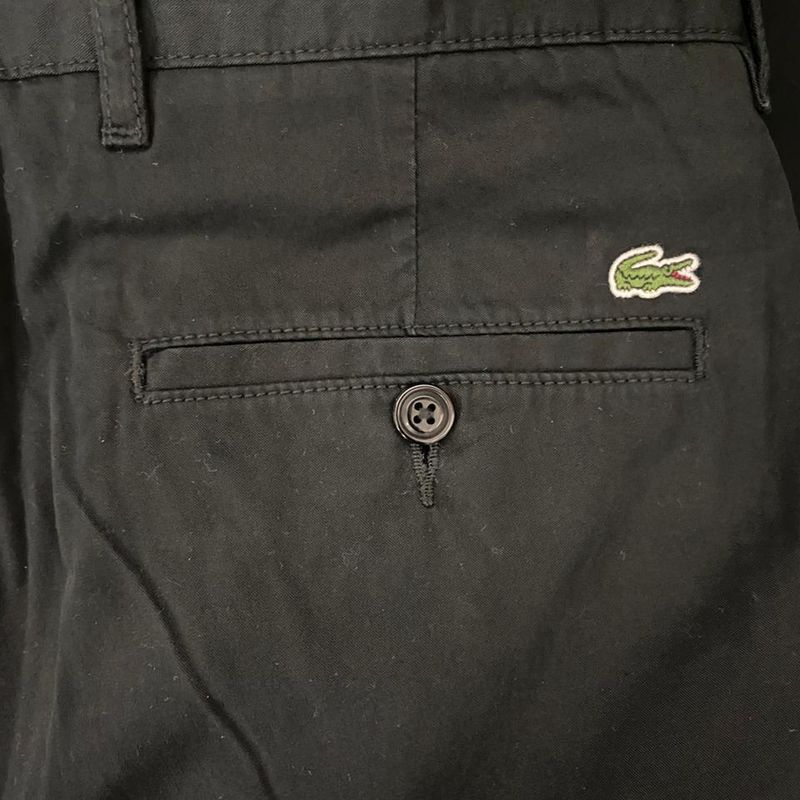 Calça Social Lacoste Preta - Tamanho 40 - Cod. 764 | Lacoste