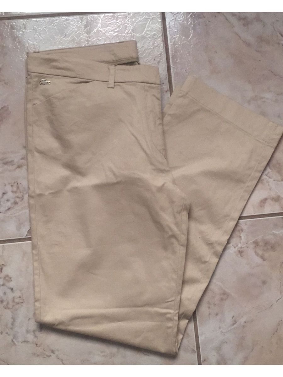 calça social lacoste