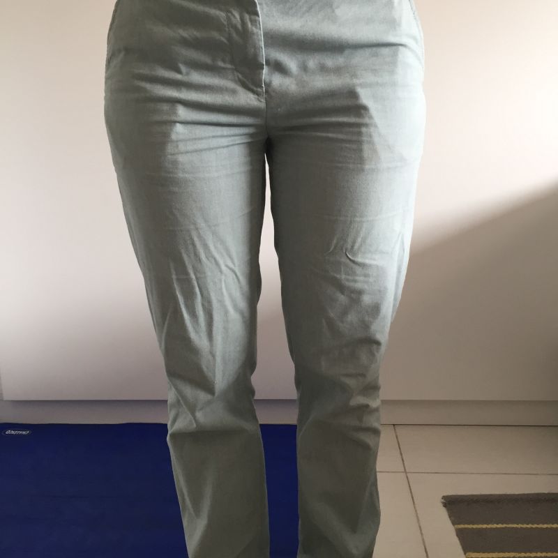 Calça social best sale em linho feminina