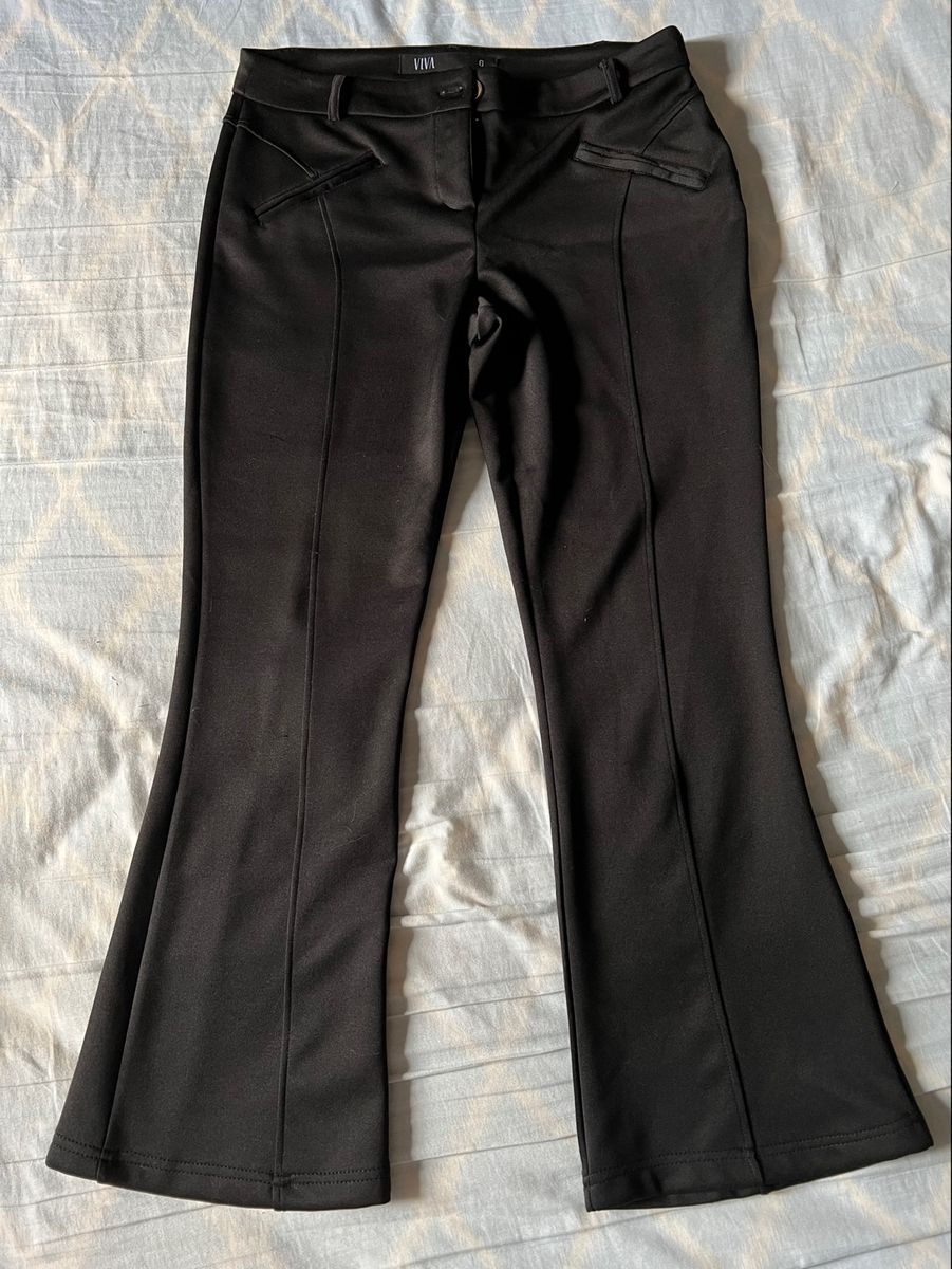 Calça social hot sale lycra