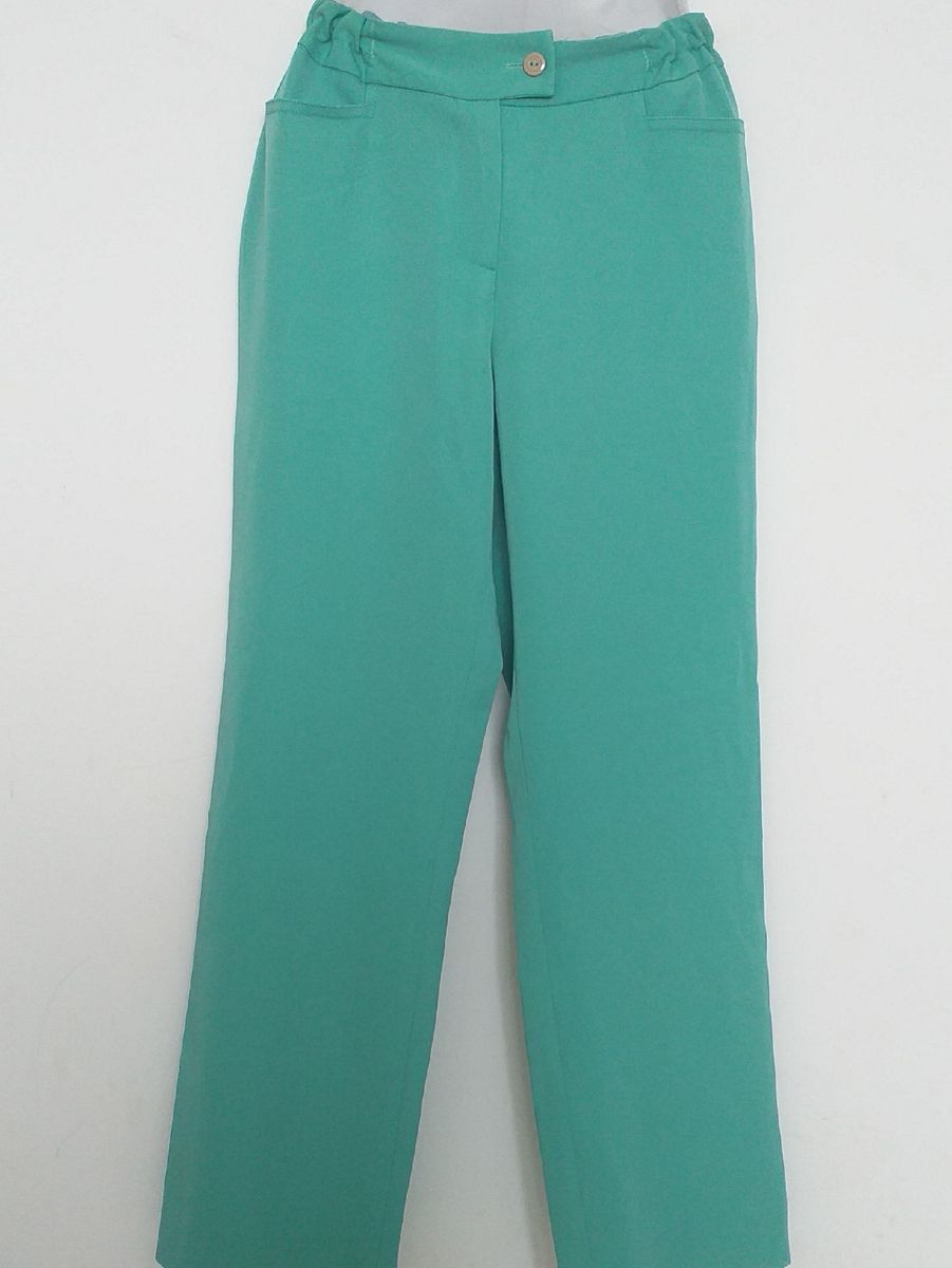 calça de oxford feminina