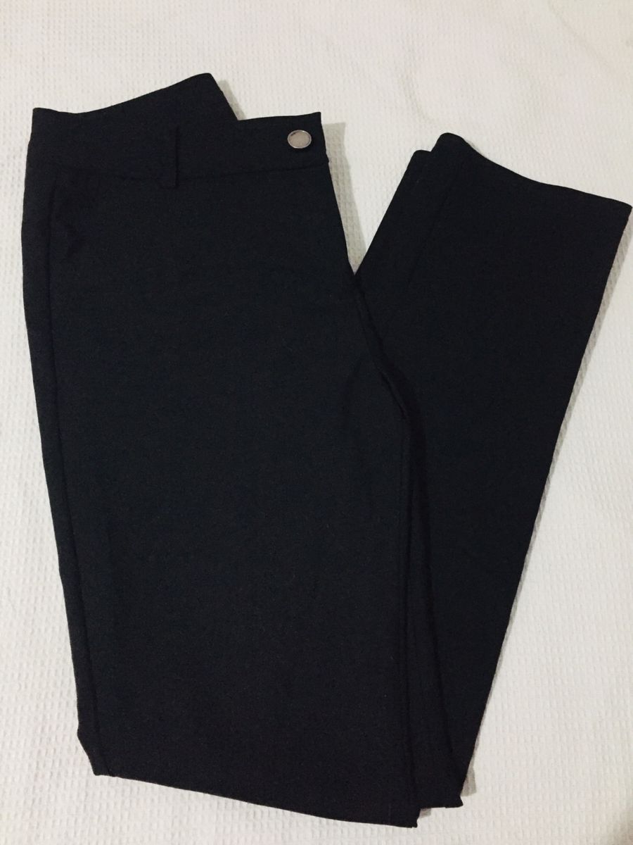 calça social de algodão feminina