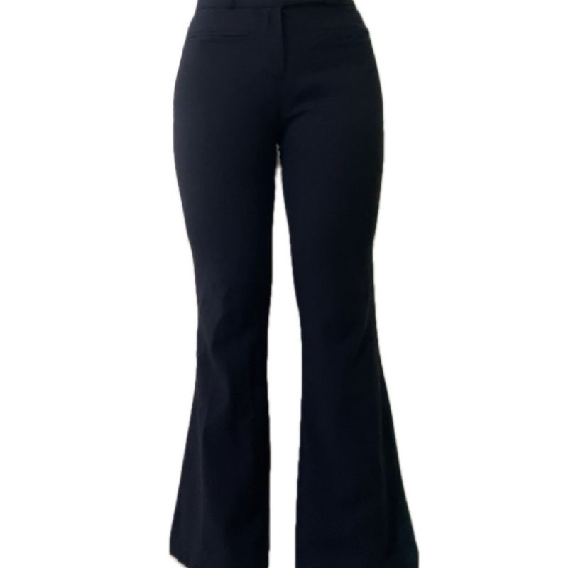 Sino Feminina CalÃ§a Social Flare Flare Boca CalÃ§a Boca De Sino
