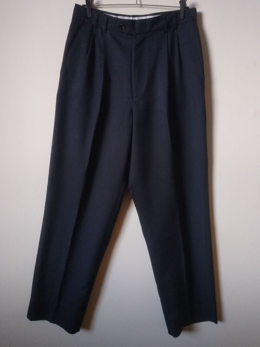 calça alfaiataria preta masculina