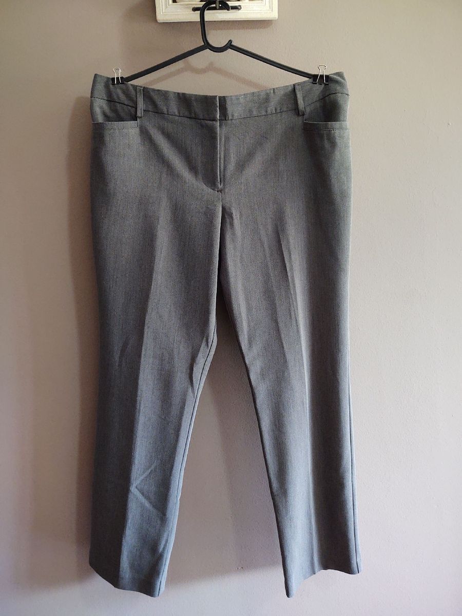 calça social grafite feminina