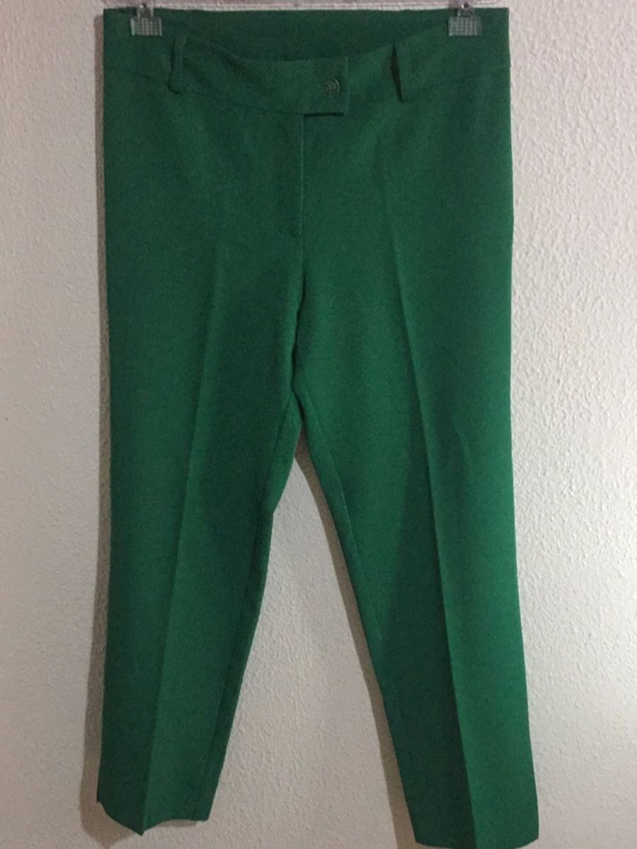 calça social verde