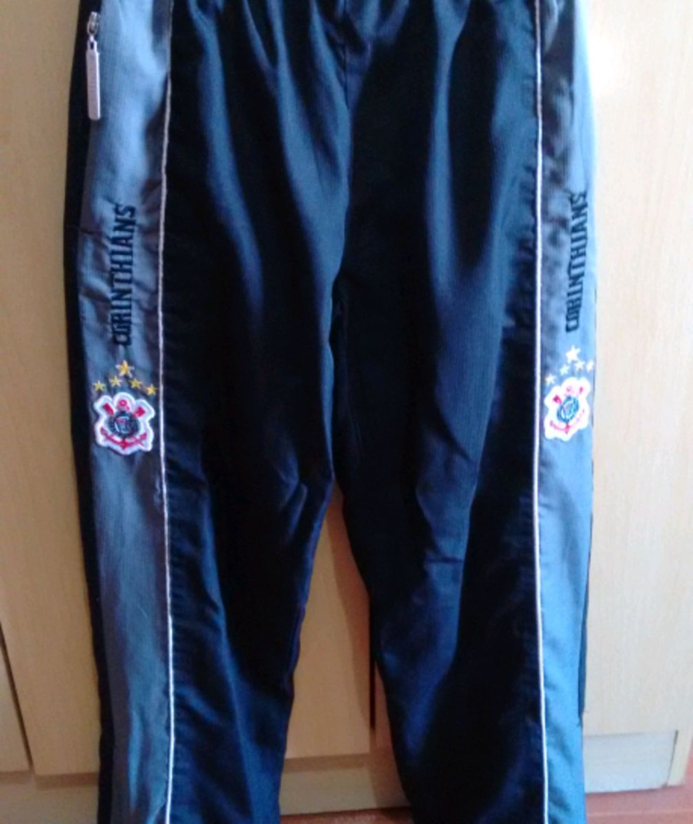 calça tactel corinthians