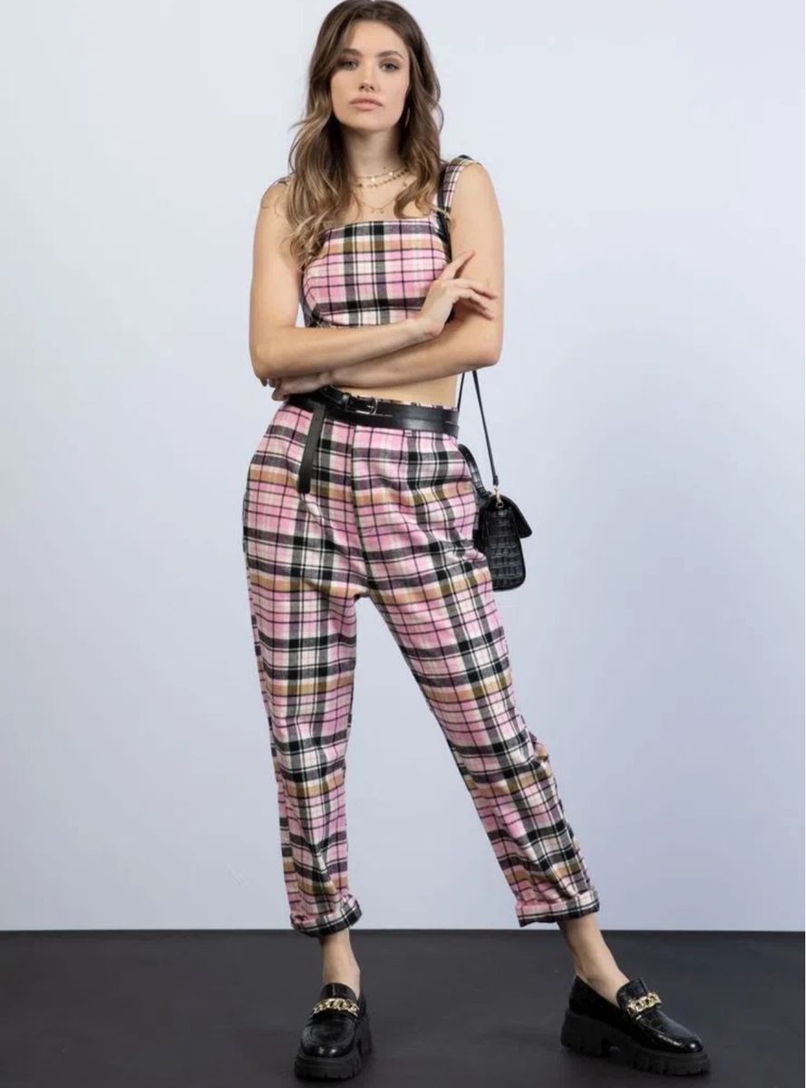 Calça Tam P/36 da Myft Rosa | Calça Feminina Myft Nunca Usado 96177812 ...