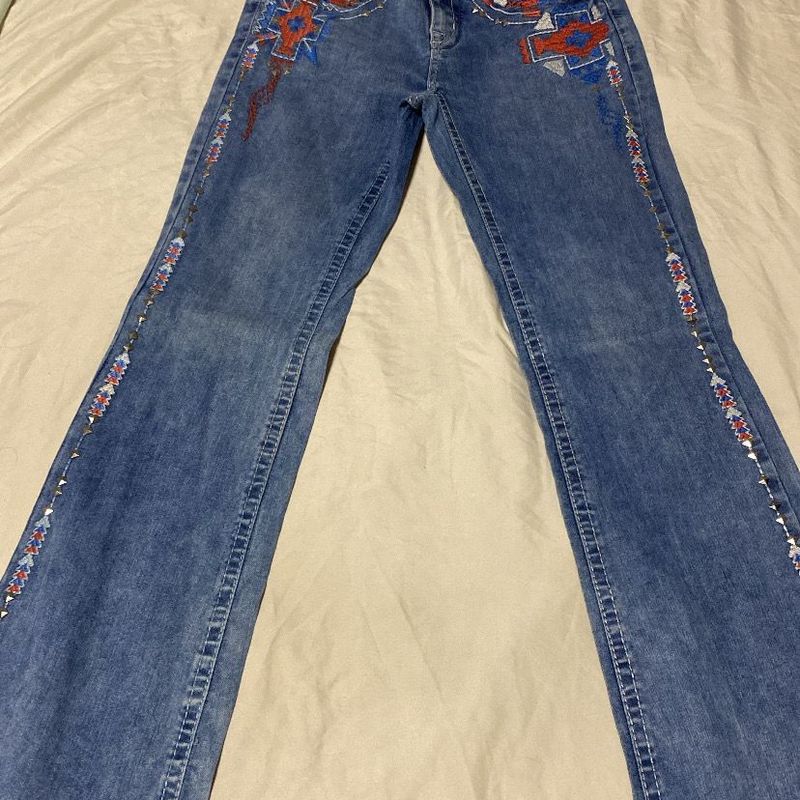 Calça Tassa Gold Bordada Tassa Usado 110428682 enjoei