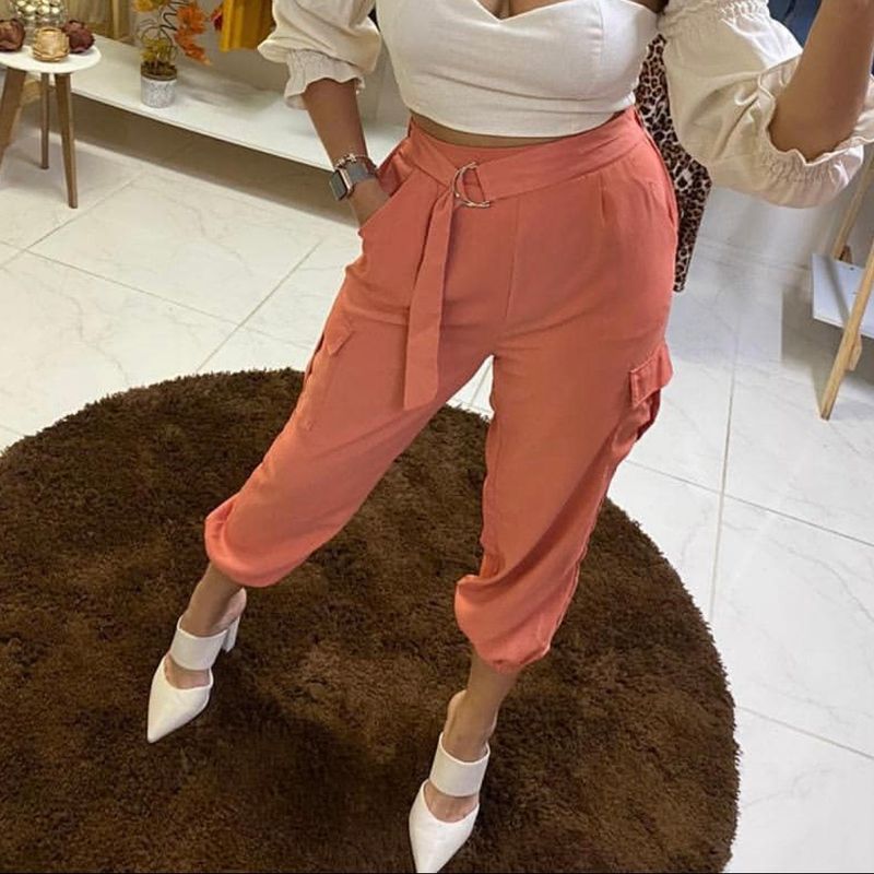 Comprar calça store de tecido feminina