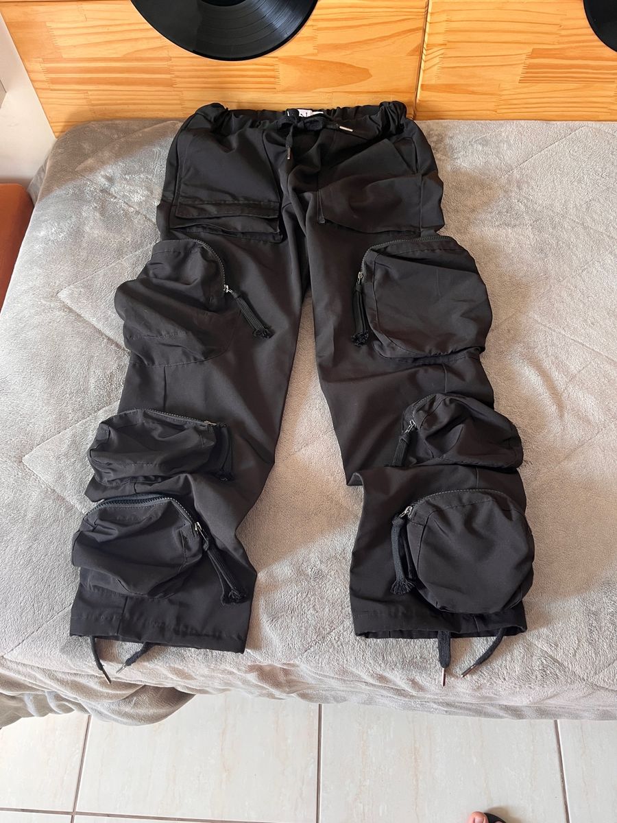 Calça Travis Scott ( Whoisjacov ) Pocket Cargo Pants Size M