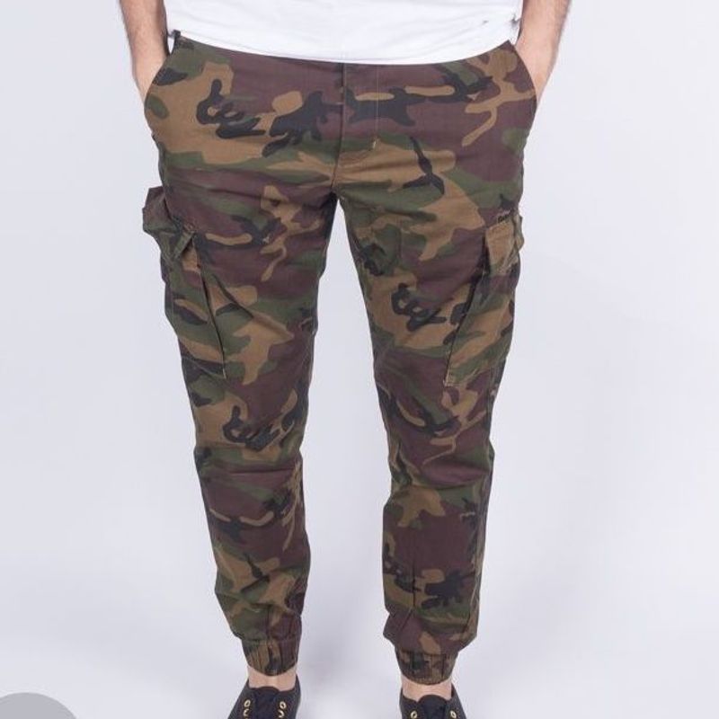 Calça vans hot sale jogger camuflada