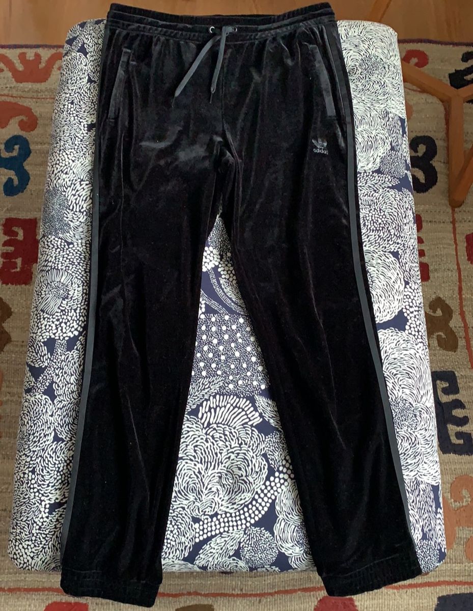 calça veludo adidas