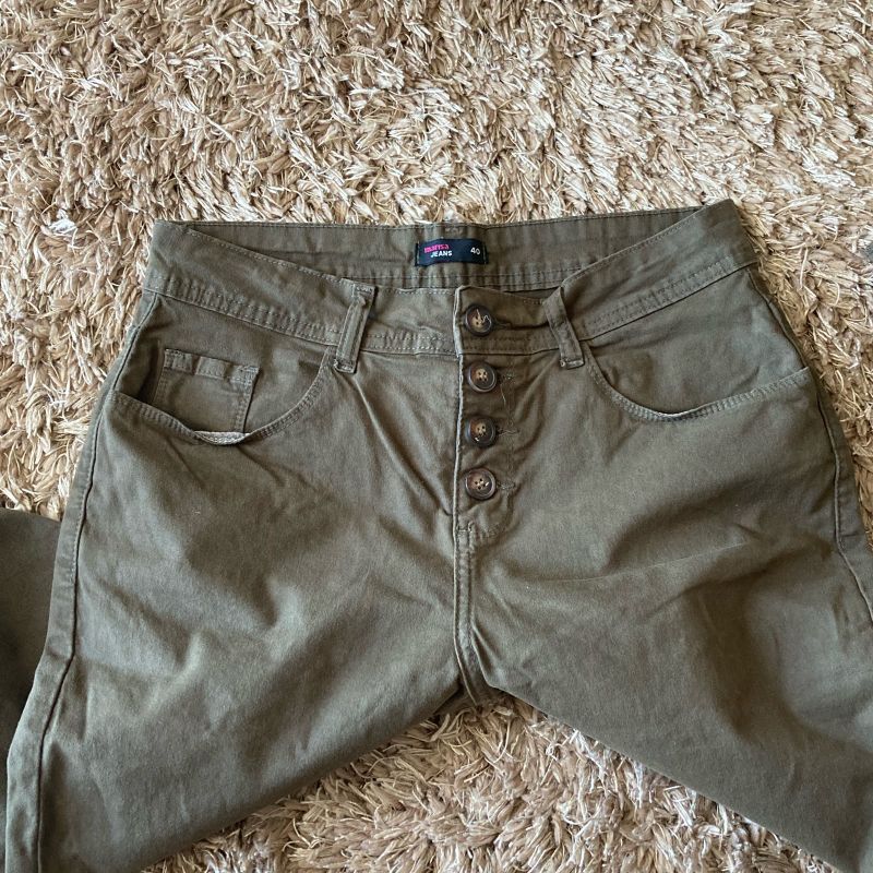 Calça verde 2024 militar marisa