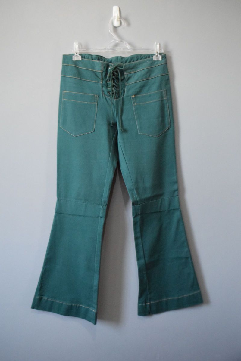 calça verde riachuelo