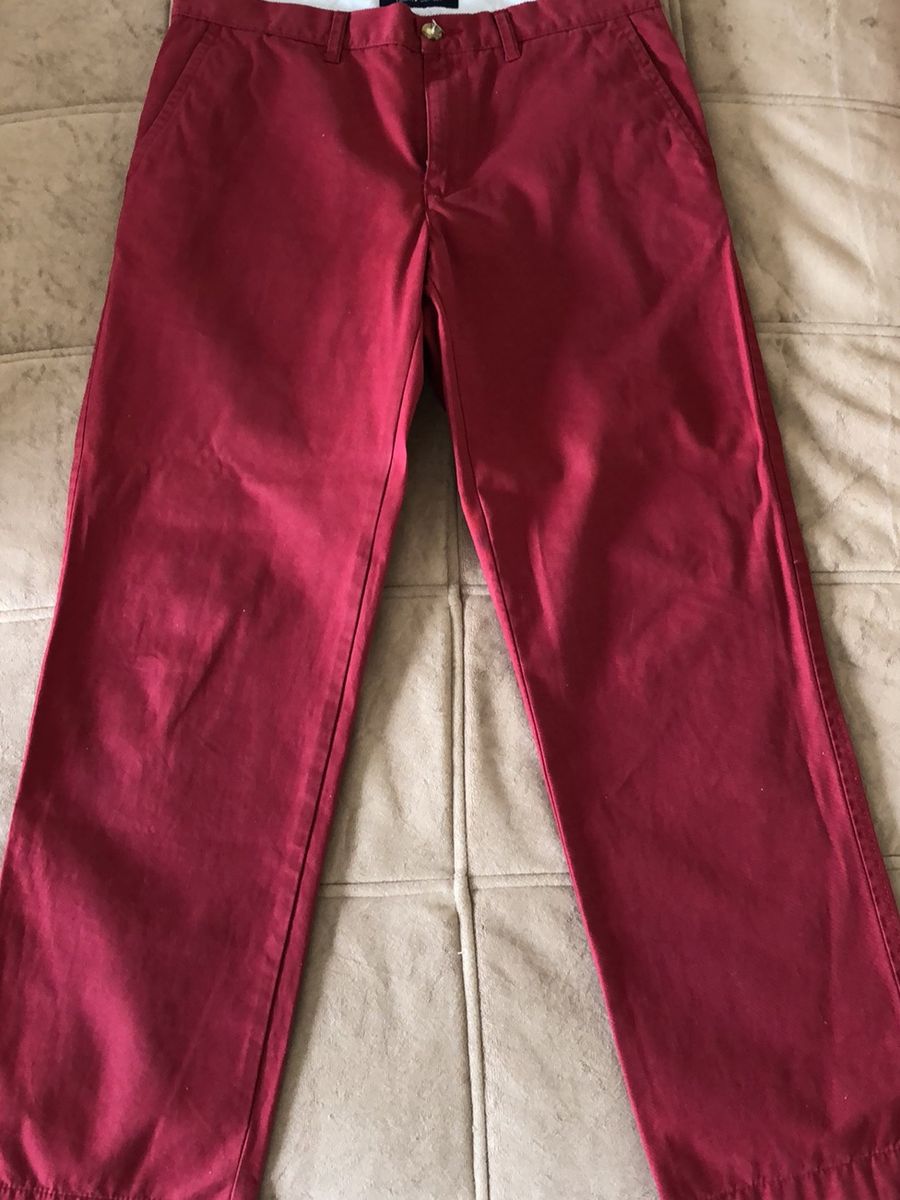 calça sarja tommy hilfiger masculina