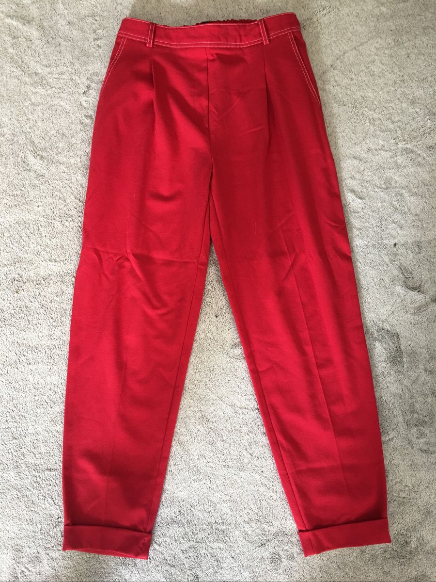 calça de alfaiataria renner