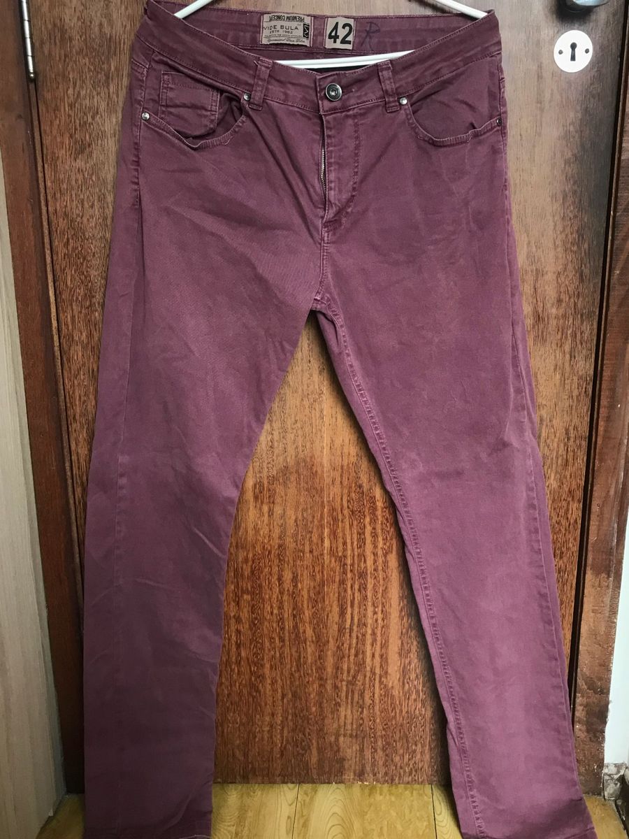 calça vide bula masculina