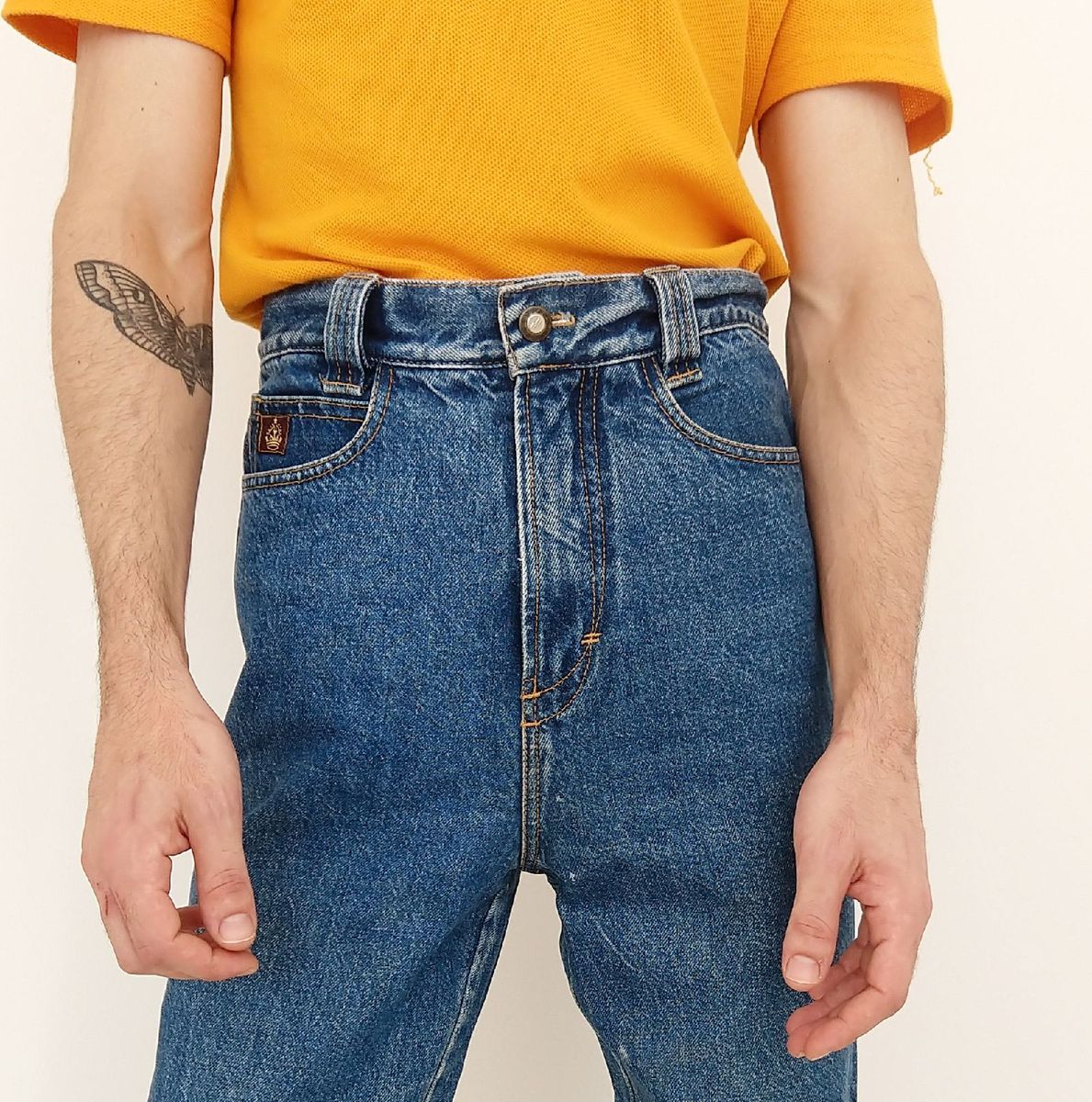 calça vintage masculina