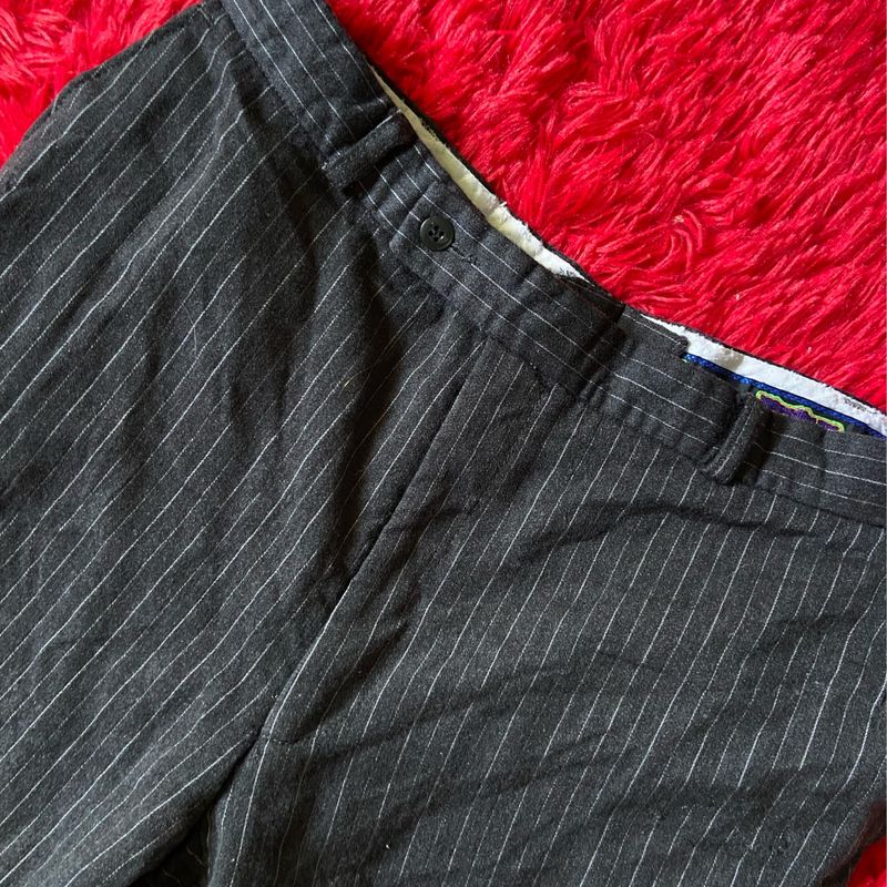 Calça Vintage Risca de Giz | Calça Masculina Westbury Usado