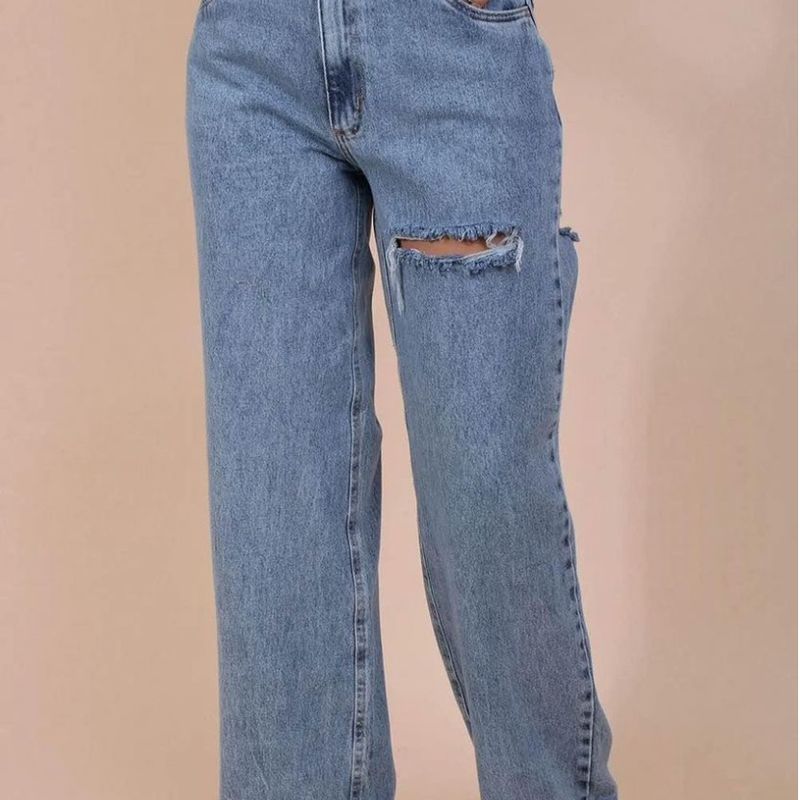 Calça Wide Leg Jeans Myft Calça Feminina Myft Usado 108214021 enjoei