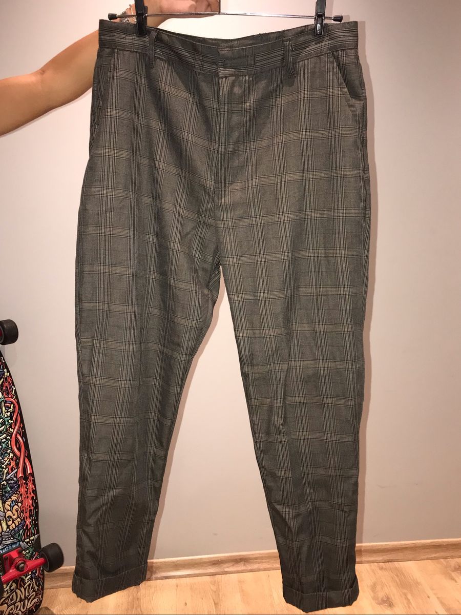 calça xadrez renner masculina