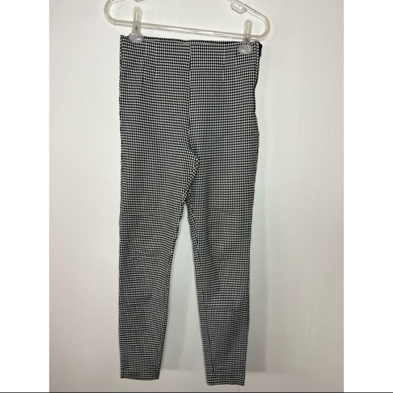 Calça xadrez hot sale feminina zara