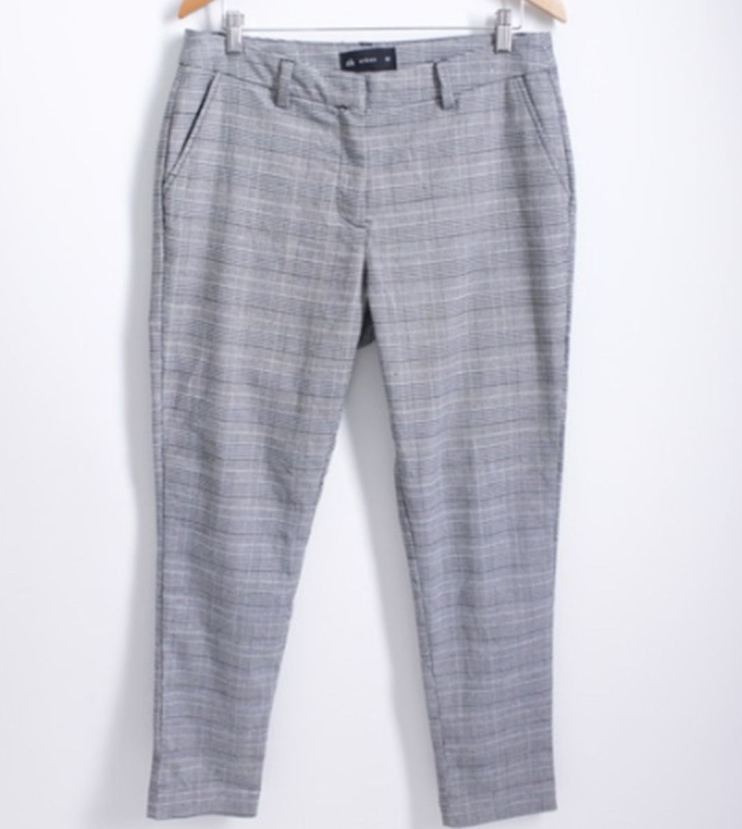 calça xadrez amarela riachuelo