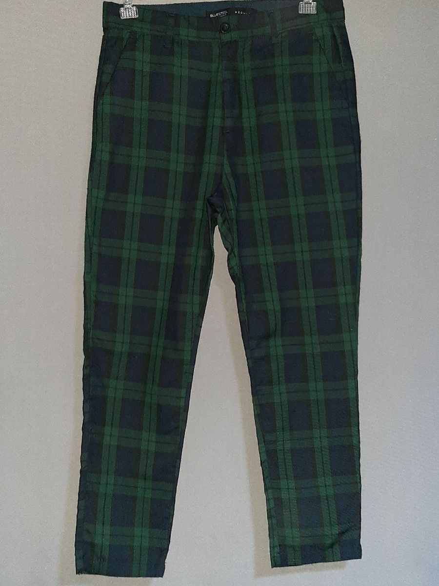 calça xadrez renner masculina