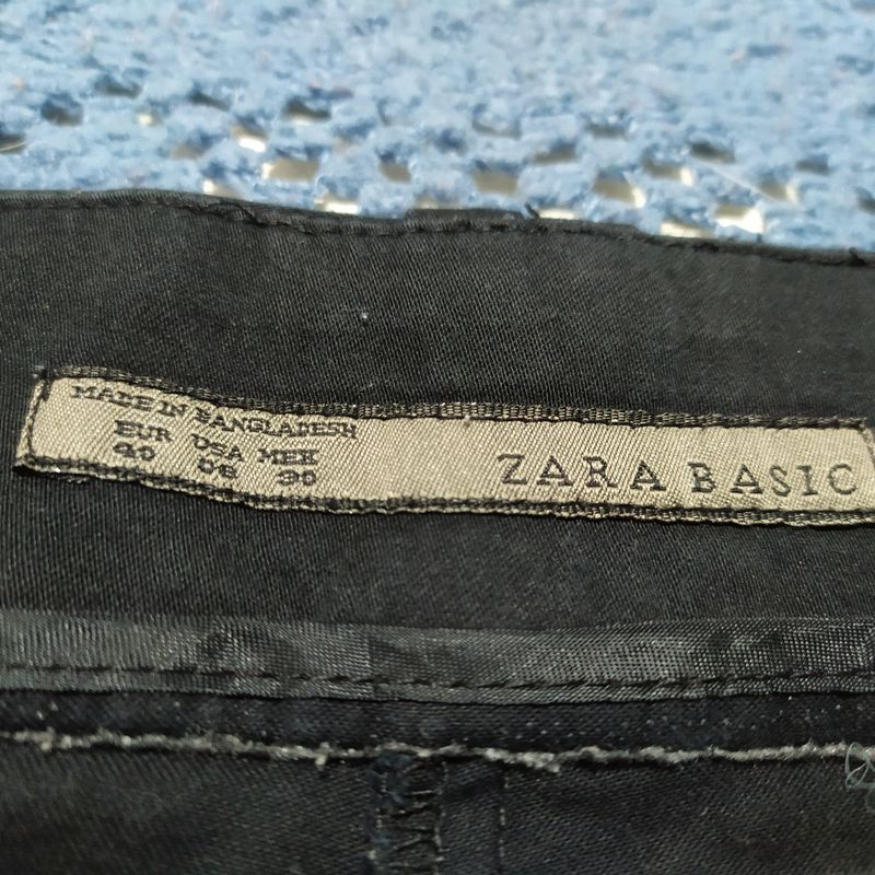 Zara best sale basic calça