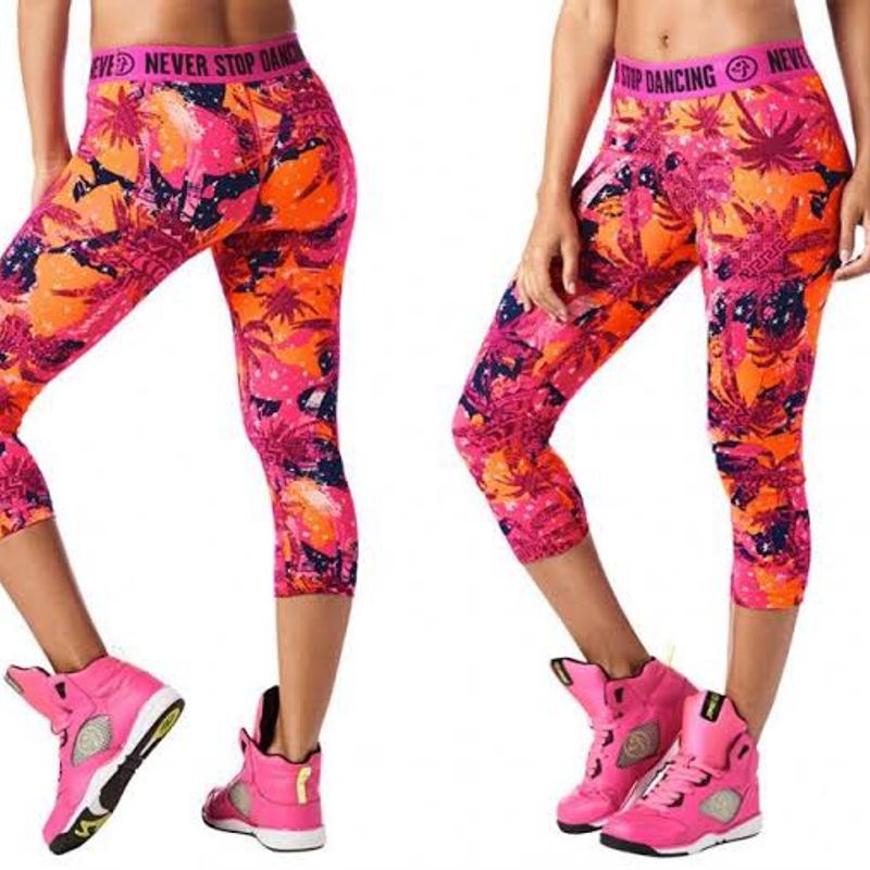 Calça Zumba Wear Capri Leggings Fitness Tamanho S, Calça Feminina Zumba  Wear Nunca Usado 81401463