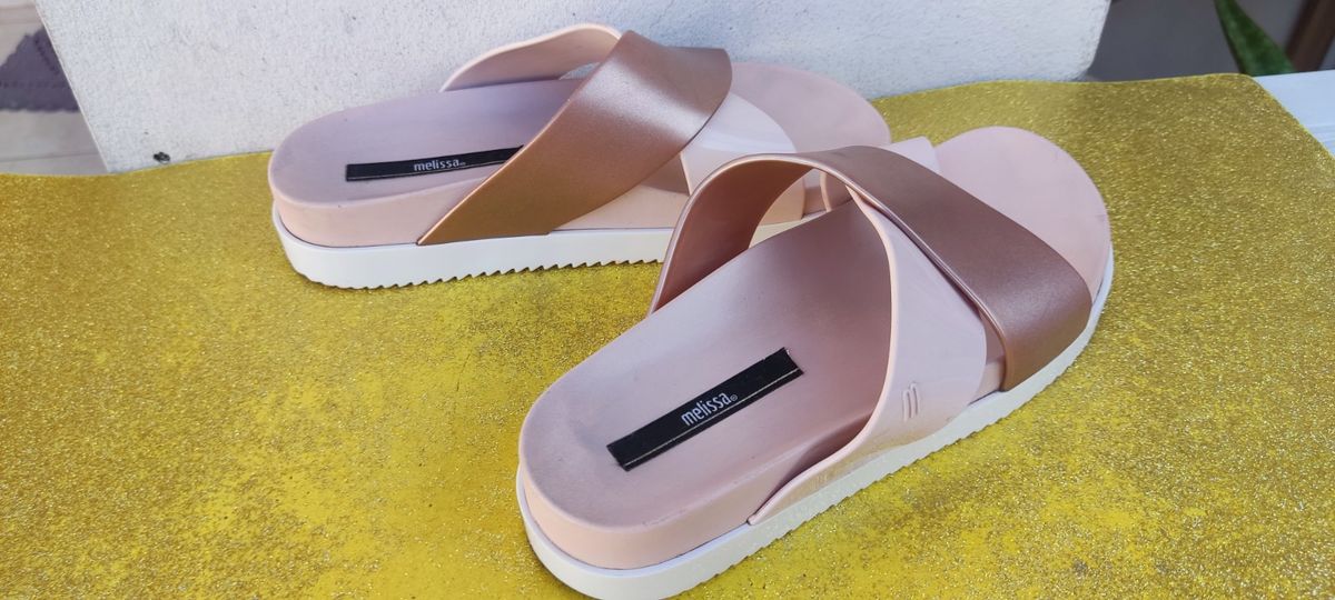 Calçado Melissa Nude 33 34 | Sandália Feminina Melissa Usado 79698714 | enjoei