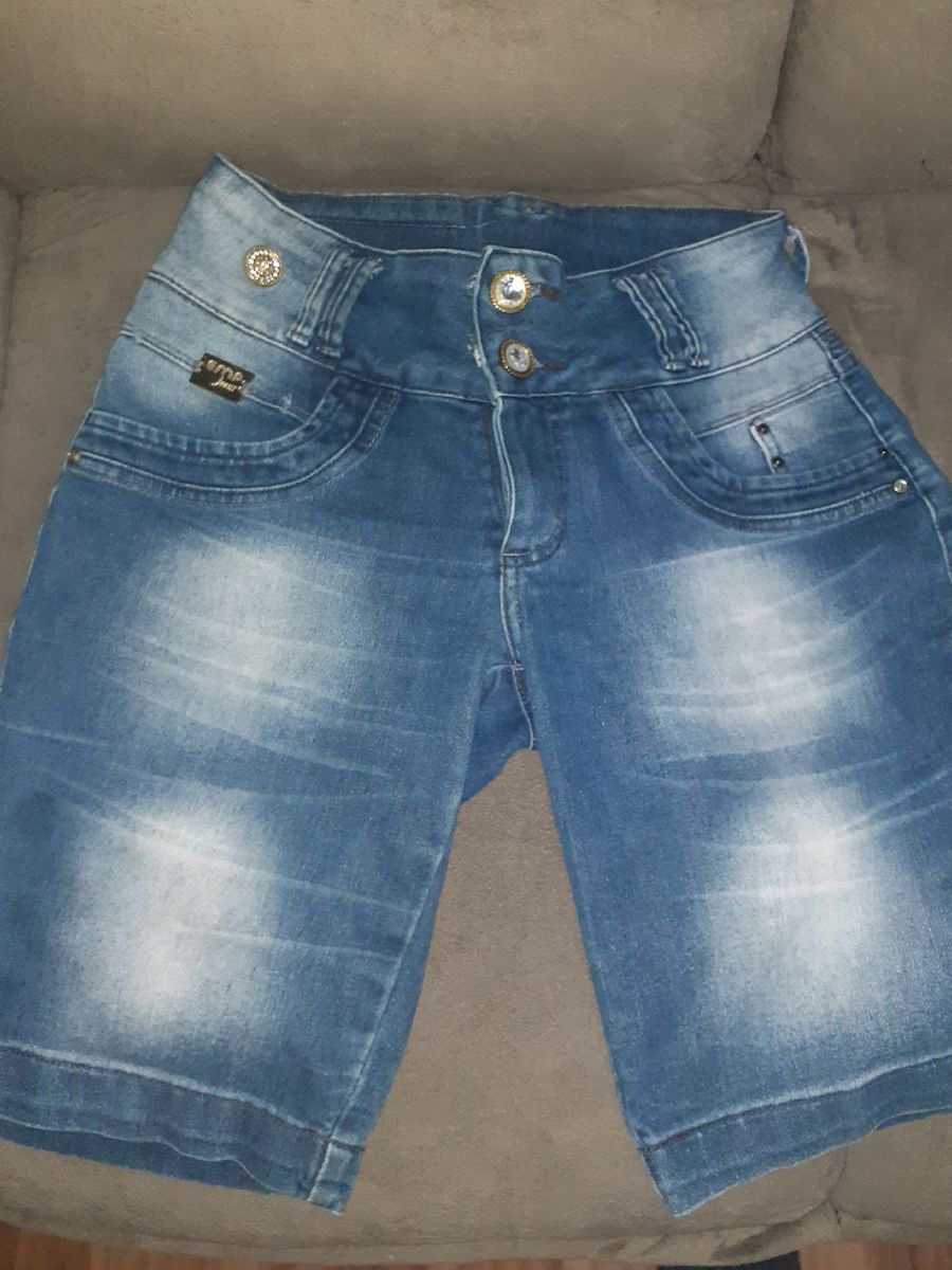 short jeans mais comprido