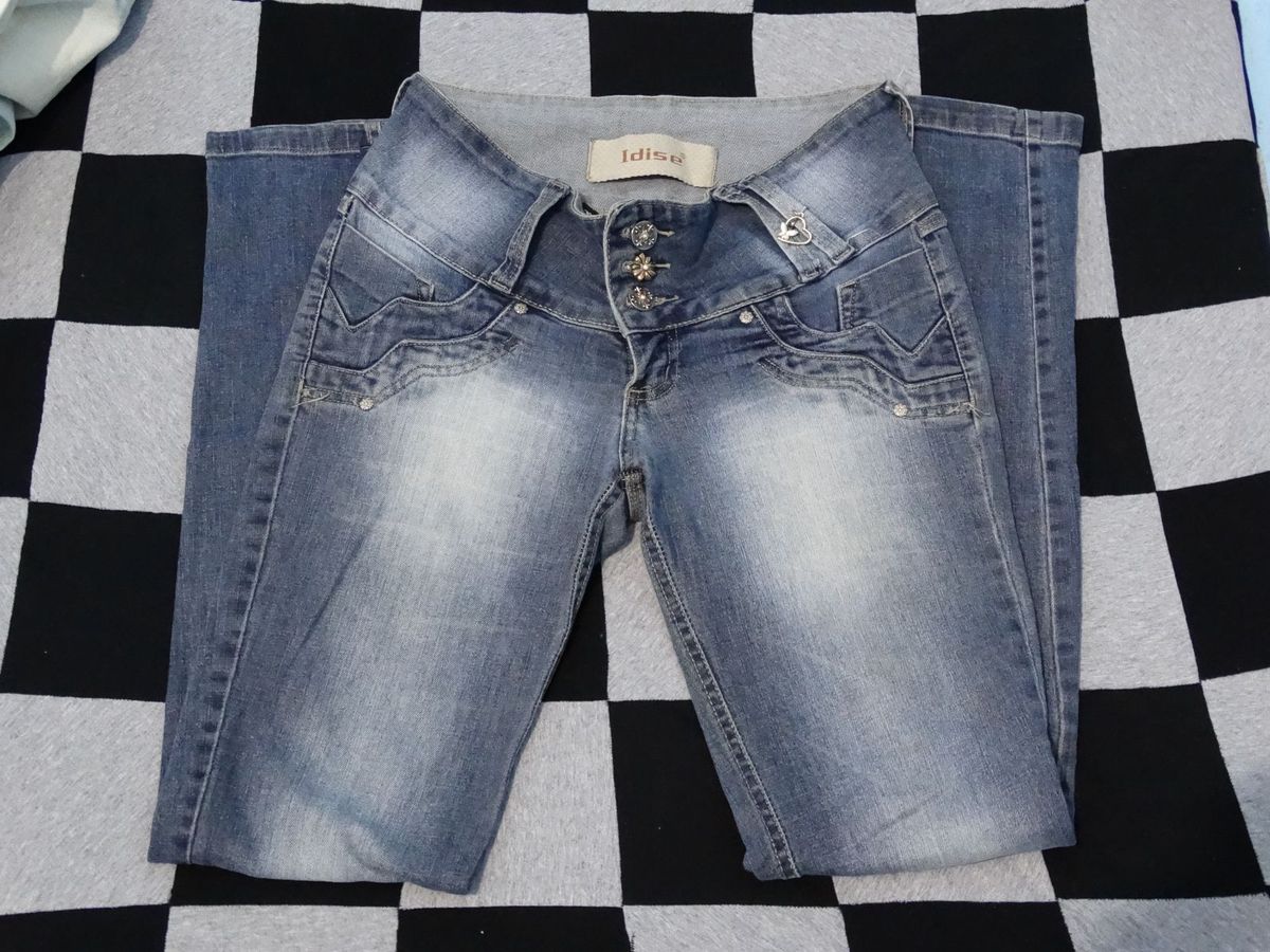 calça jeans feminina usada