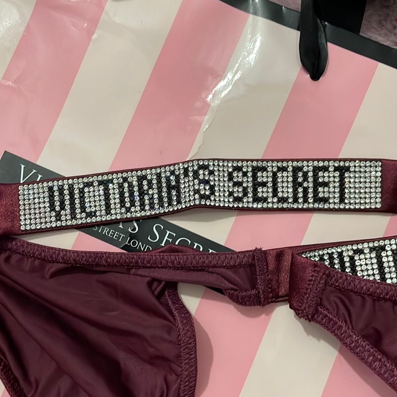 Calcinha C/ Atrass Victorias Secret, Lingerie Feminina Victoria's Secret  Nunca Usado 91533517