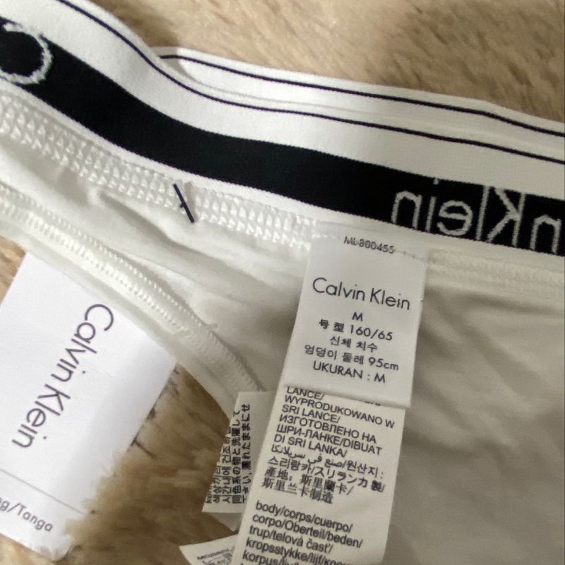 Calcinha/Tanga Calvin Klein Original, Lingerie Feminina Calvin Klein Nunca  Usado 37030584