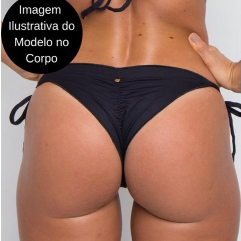 Calcinha Biquíni levanta bumbum abacaxi pink