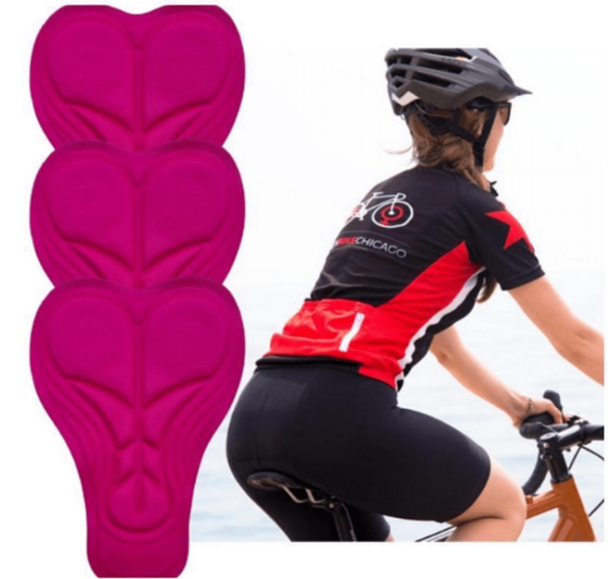 Roupa íntima feminina cheap de ciclismo