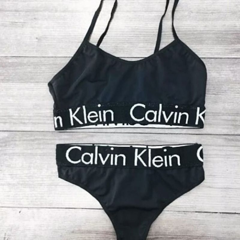 Conjunto Calvin | Lingerie Feminina Calvin Klein Nunca Usado 49463907 |  enjoei