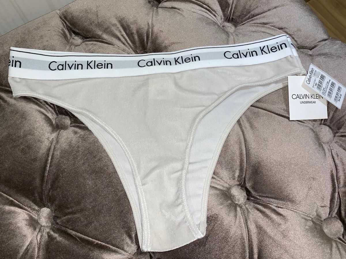 Calcinha/Tanga Calvin Klein Original, Lingerie Feminina Calvin Klein Nunca  Usado 37030584
