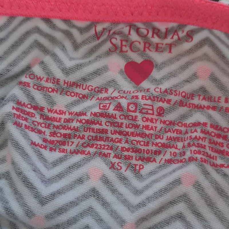 Victoria’s Secret Hiphugger Culotte Classique Panties.