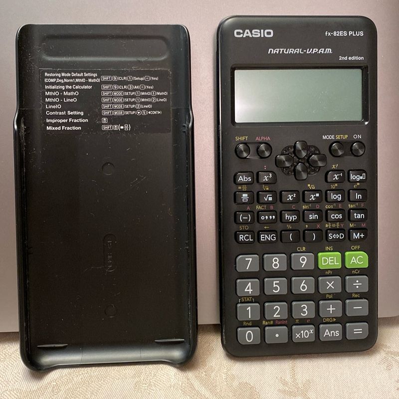 Calculadora Científica Casio Fx-82es Plus 2nd Edition Item Info Eletro  Casio Usado 107677980 enjoei