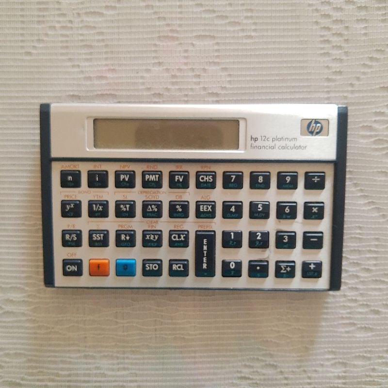 Calculadora Hp 12c Platinum Financial Calculator | Hp Usado