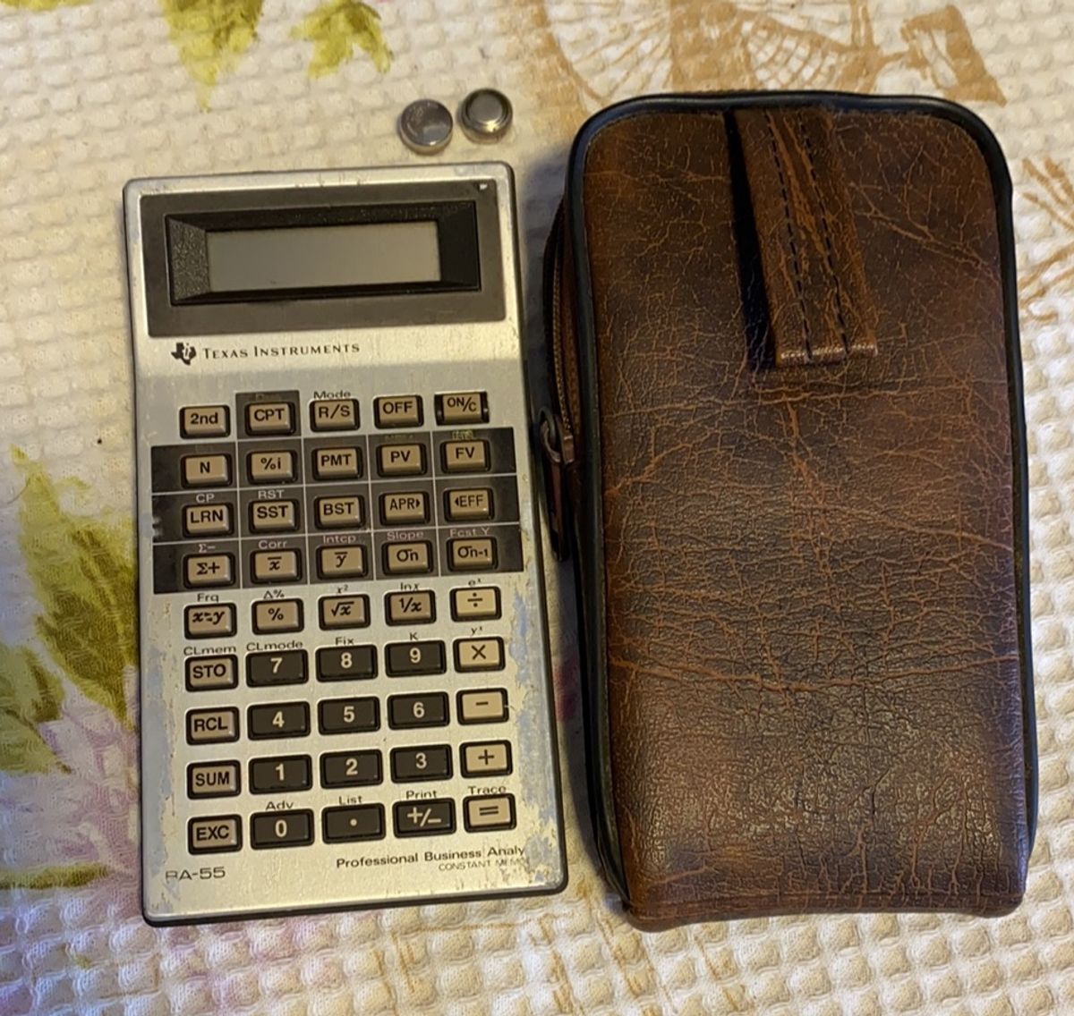 Calculadora Texas Instruments Ba-55 | Item Info & Eletro Texas ...