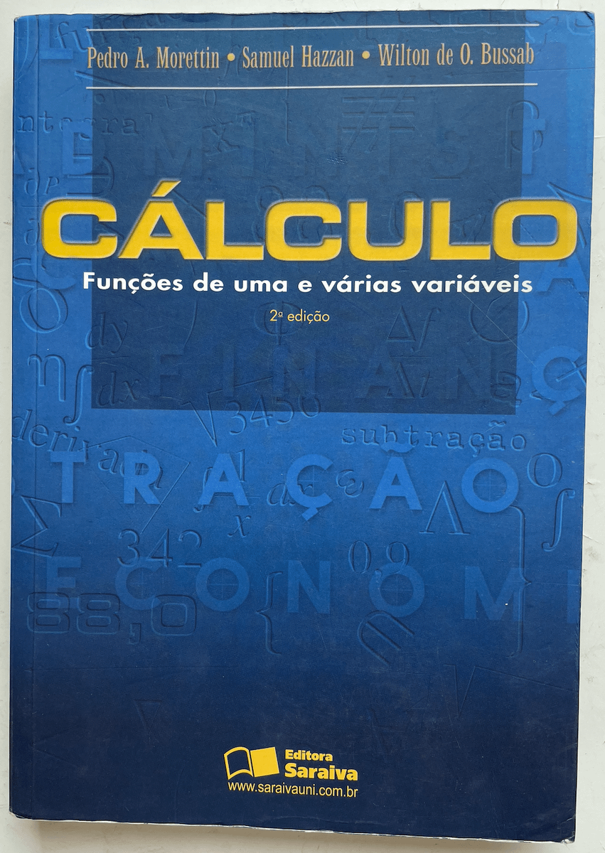 Cálculo Funções de Uma e Várias Variáveis