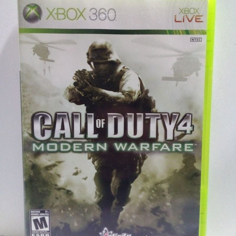 Call Of Duty Modern Warfare Xbox 360 Original Mídia Física Jogo  de Videogame Usado 107396000 enjoei