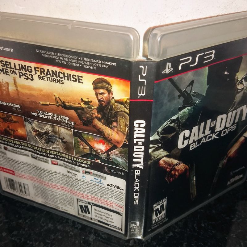 Jogo Usado Call of Duty Black Ops PS3 - Game Mania
