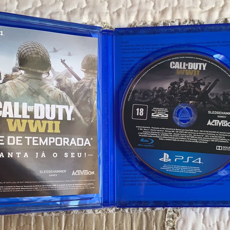 Call Of Duty Ww2 Ps4 Mídia Física | Jogo de Videogame Microsoft Usado  75083847 | enjoei