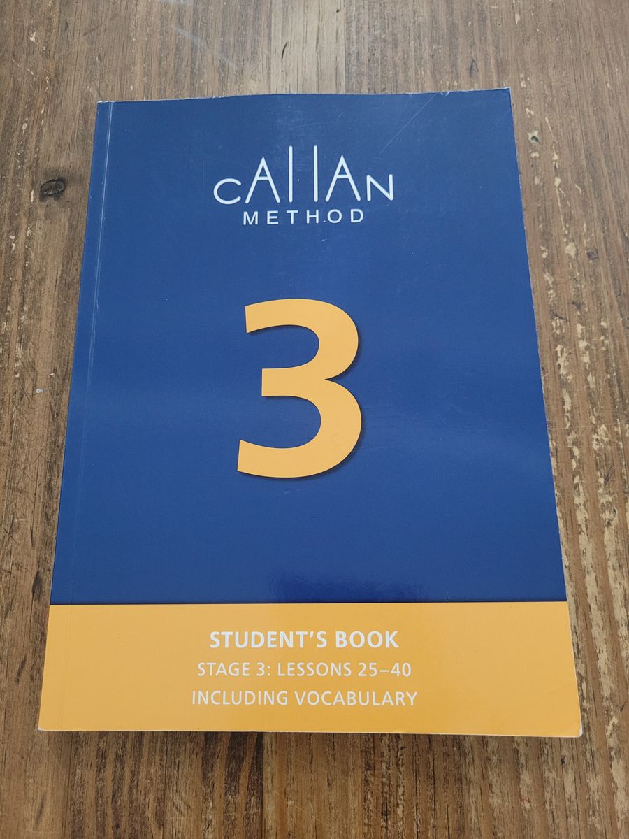 Callan Method Stage 3 Student's Book | Livro Livro Usado 109486486