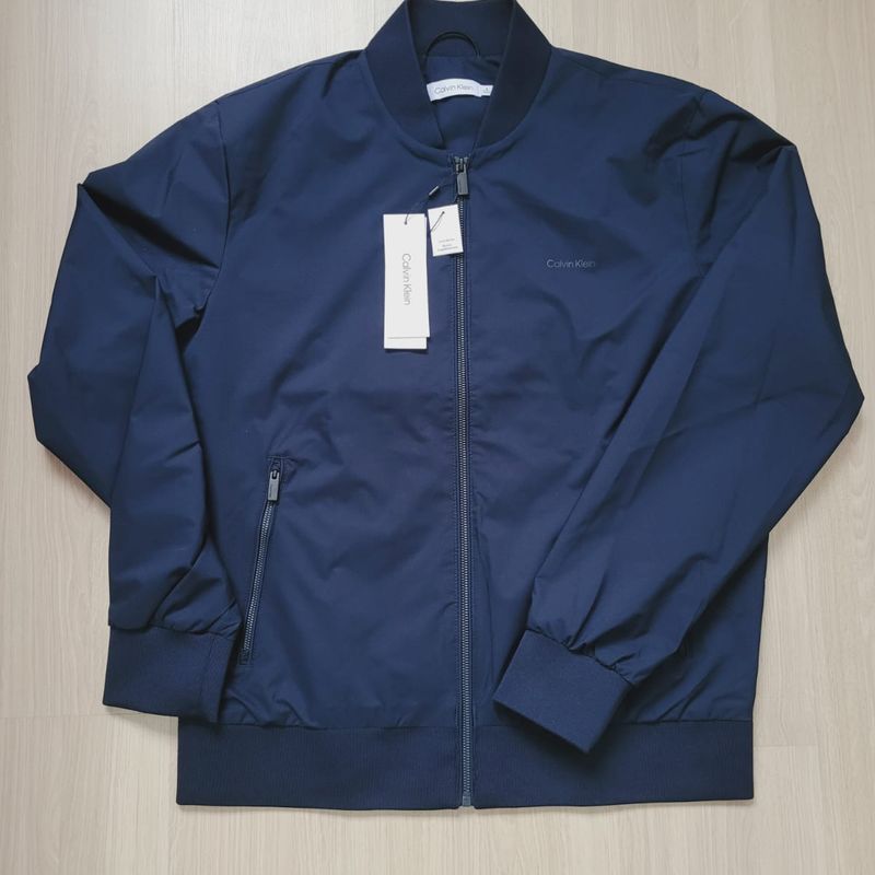 Calvin Klein Jaqueta Bomber Masculina M Nova Calvin Klein Nunca